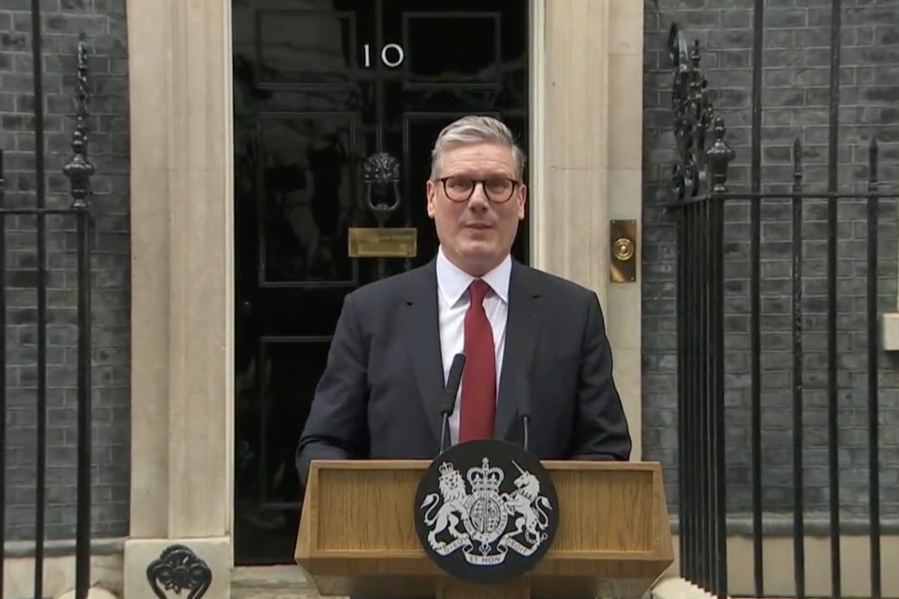 Nursery World - General Election 2024: Keir Starmer gives first speech as  PM outside Number 10 - Nursery World