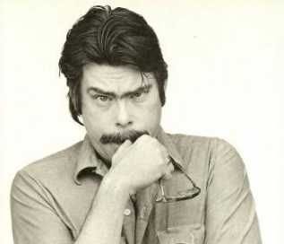 photo de stephen king 80s