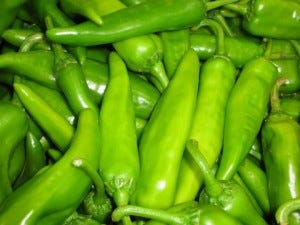 Hatch green chiles
