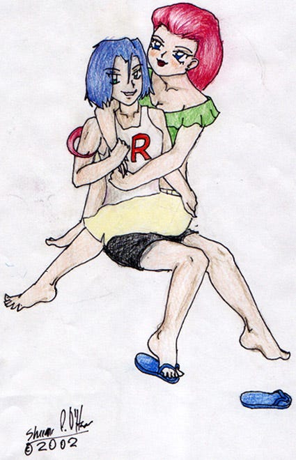 More art of the lovable duo Jessie and James