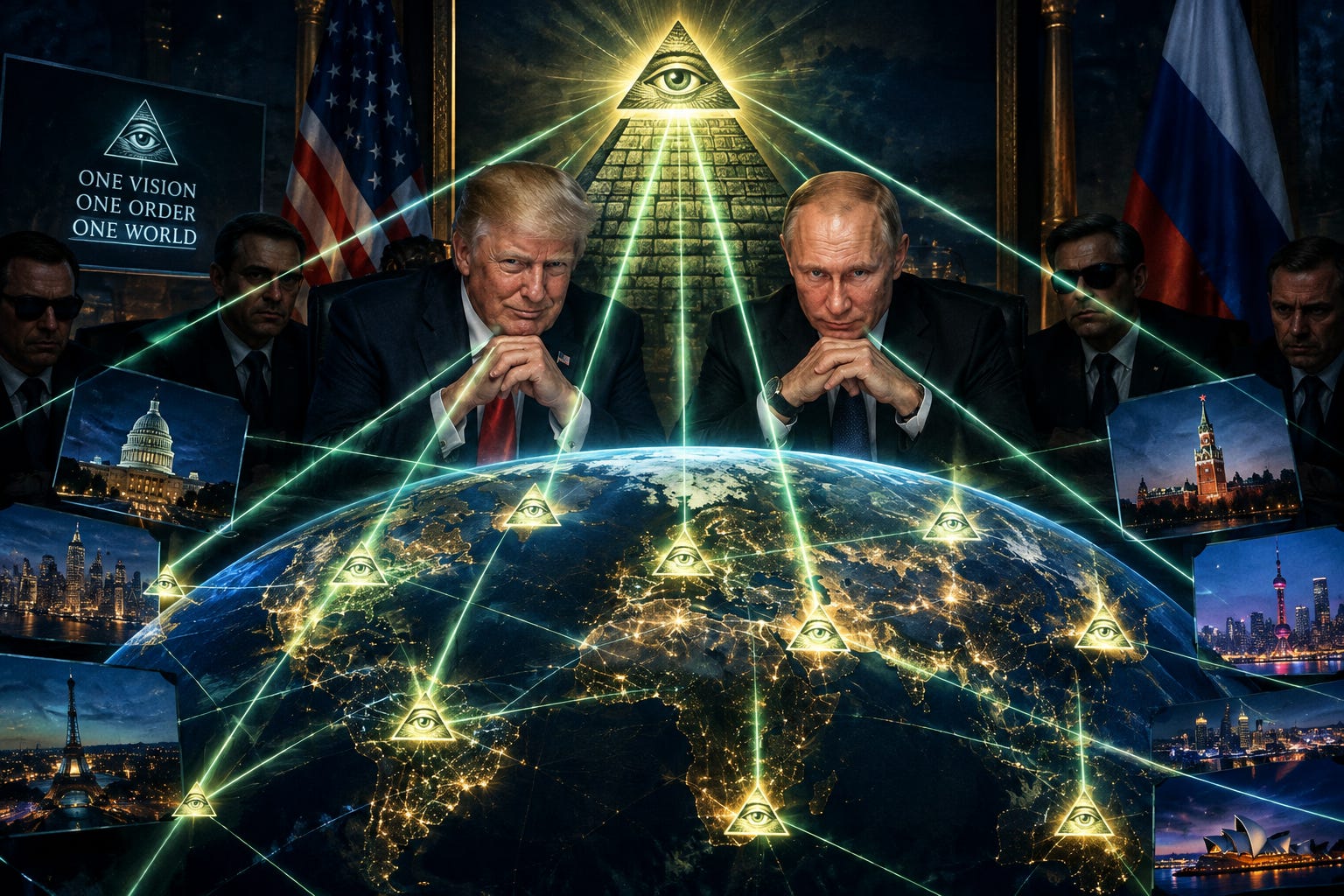 They Blamed the Illuminati, But the Real Shadow Cabal is Right Inside the White House!