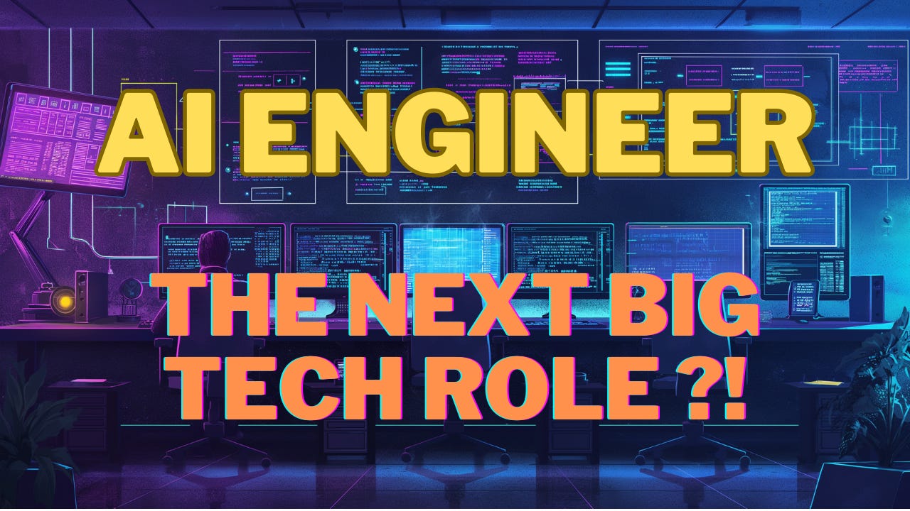 AI Engineer the next big tech role by Harshit Tyagi on Substack - dswharshit.substack.com AI Engineer the next big tech role by Harshit Tyagi on Substack - dswharshit.substack.com
