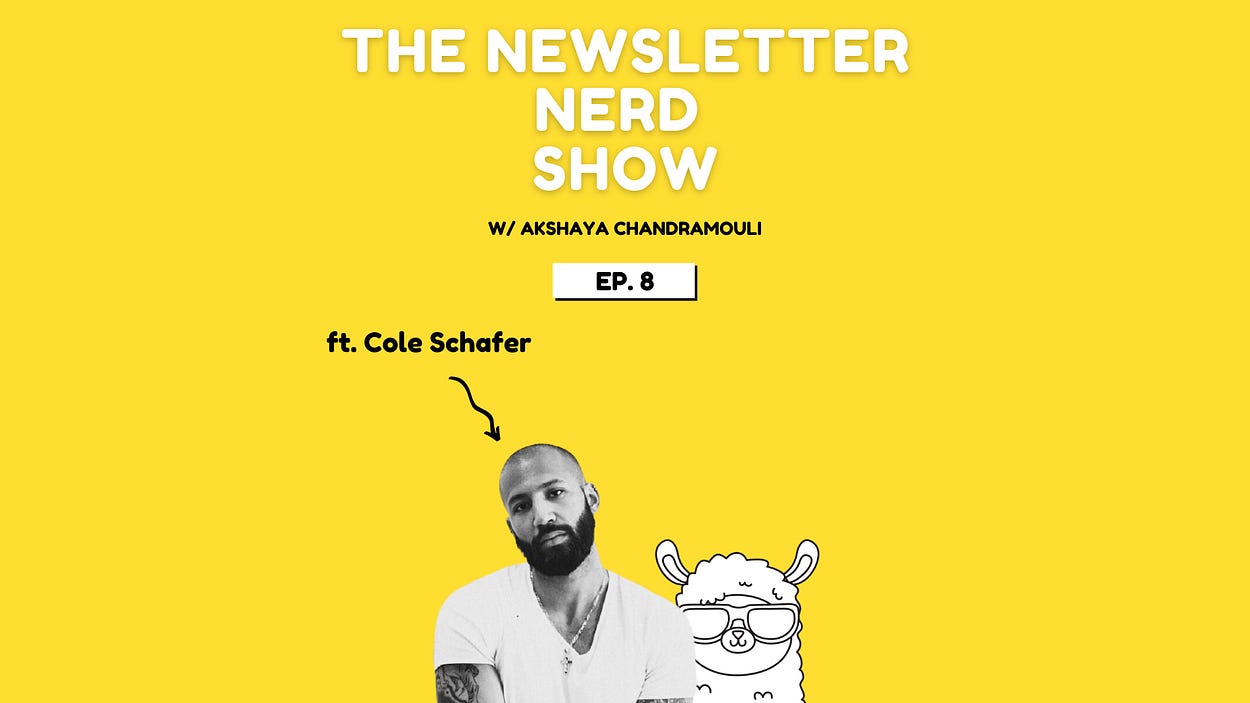 The Newsletter Nerd Show | Akshaya Chandramouli | Substack