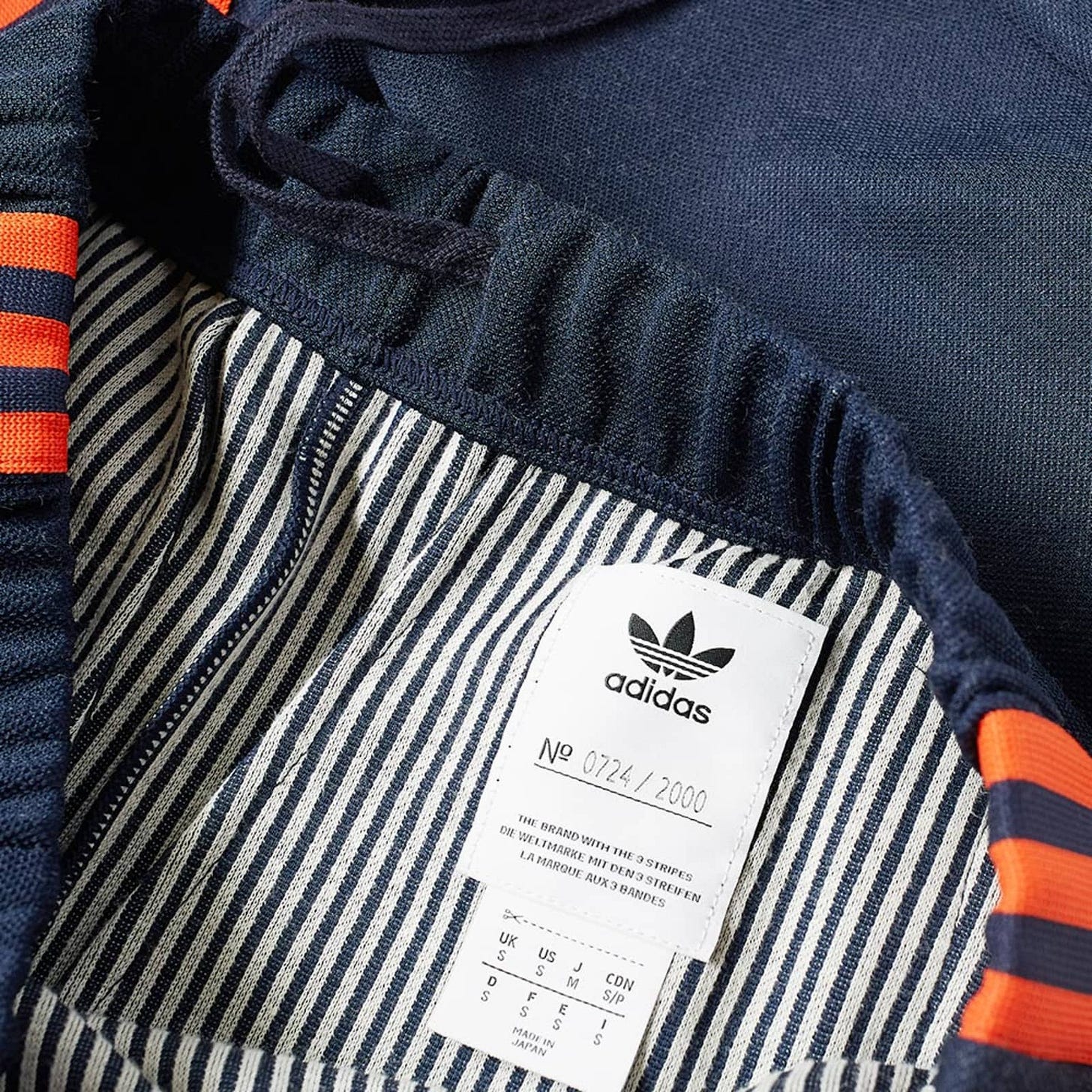 Adidas OG Tracksuit - Made in Japan - Navy & Orange