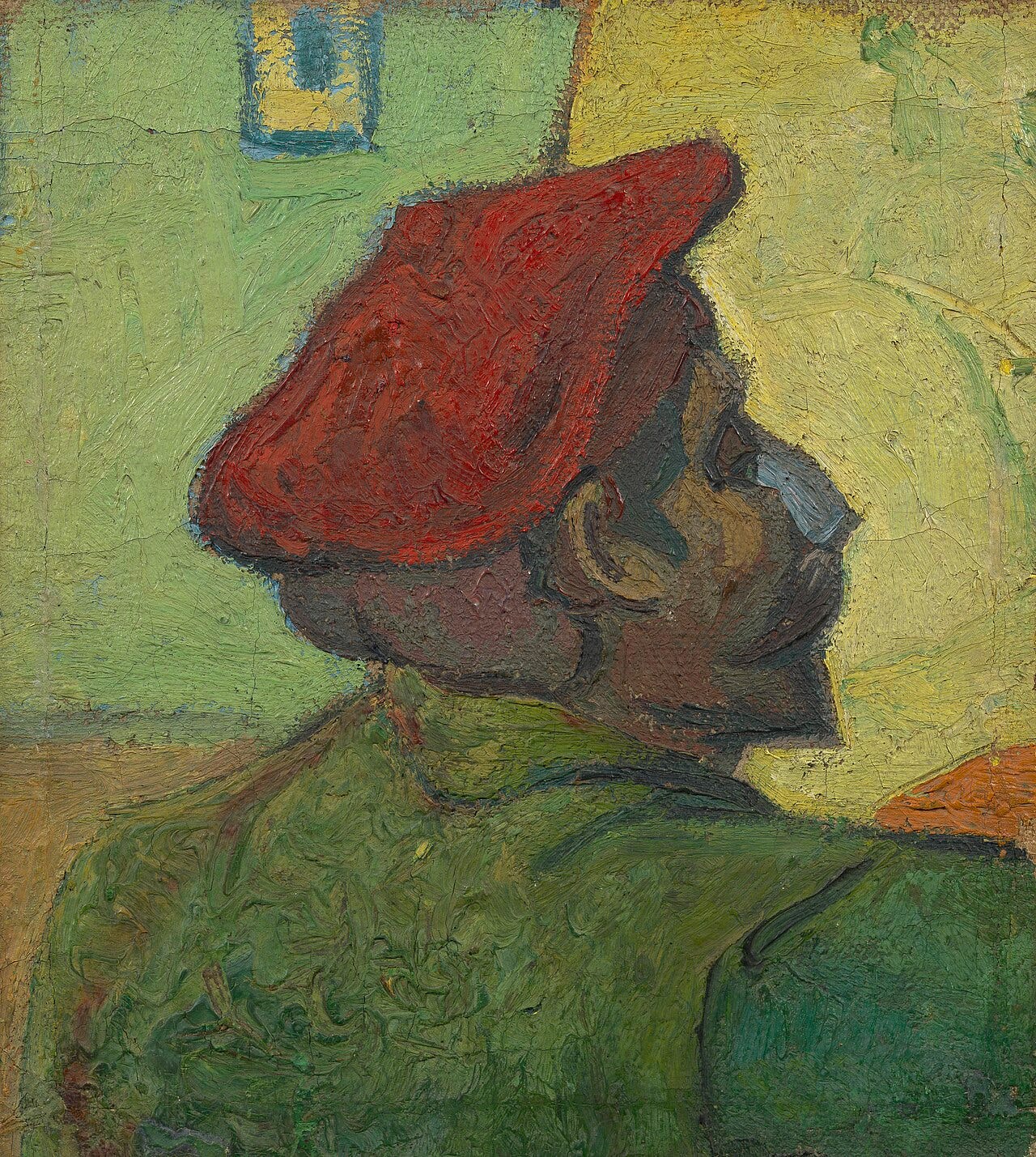 Van Gogh portrait of Gauguin