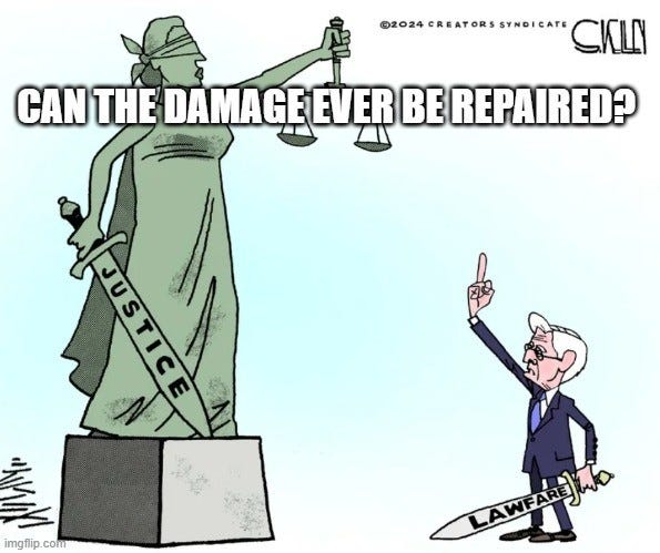 Can The Damage Ever Be Repaired? 