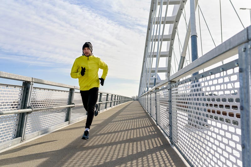 Correr no frio em Amsterdam