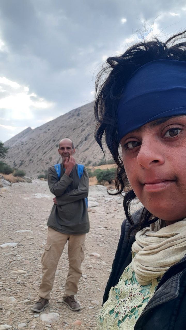 A Selfe by Maryam at BTS of “The Last Girl” - Photo Credit Daryoush Gharibzadeh