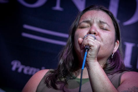 Post-Art Walk Karaoke at The Iron Horse / all photos by author