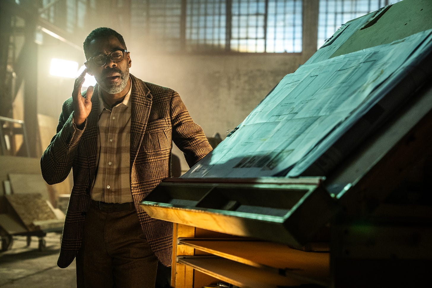Colman Domingo as Hugo Wakefield in Disclosure Day. Colman Domingo as Hugo Wakefield in Disclosure Day.