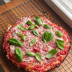 deep dish cast iron skillet pizza