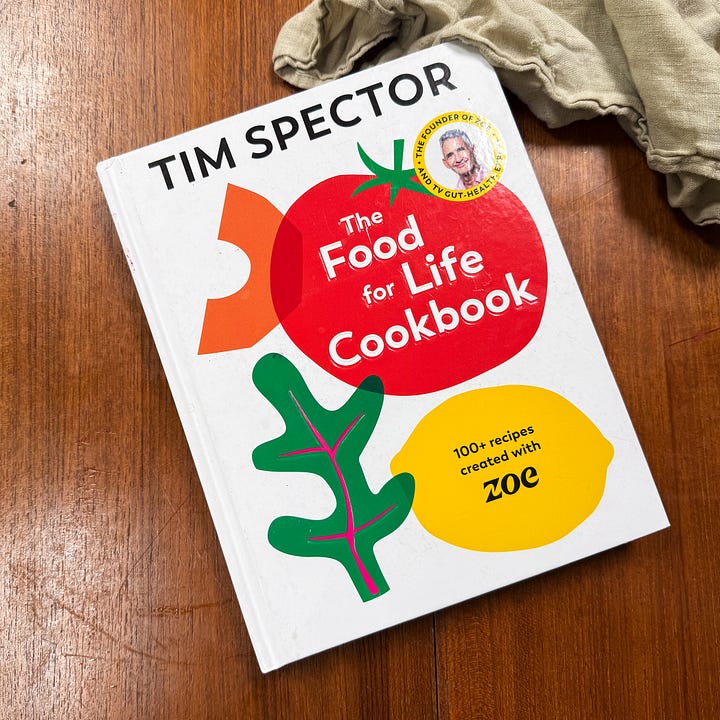 zoe food for life cookbook