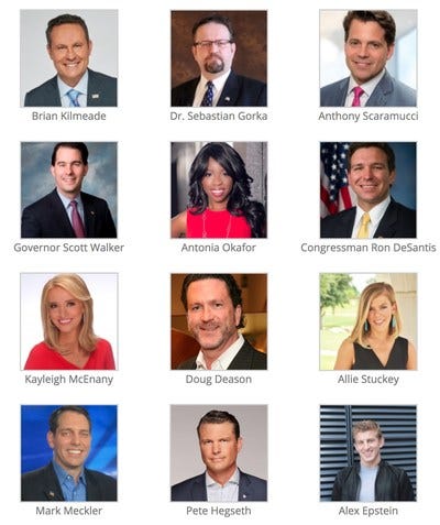 Confirmed Speakers for Student Action Summit 2017