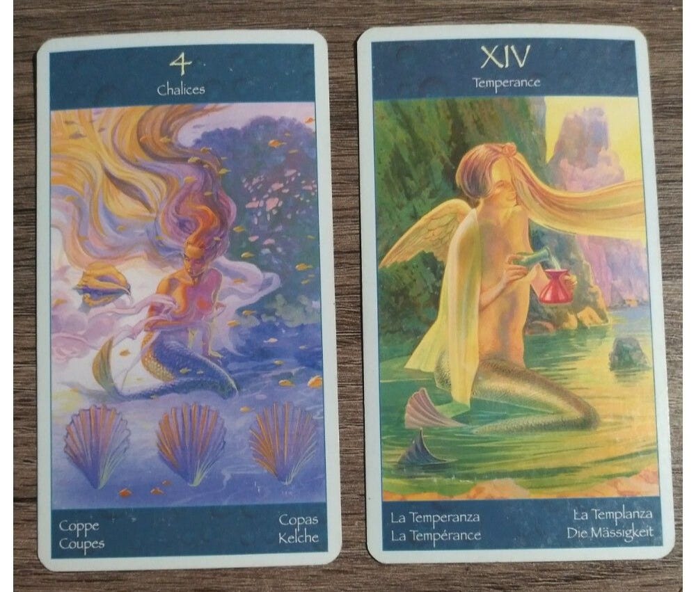A Message from the Universe - 4 of Cups & Temperance A Message from the Universe - 4 of Cups & Temperance