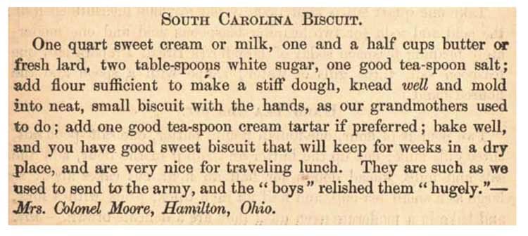 south carolina biscuit