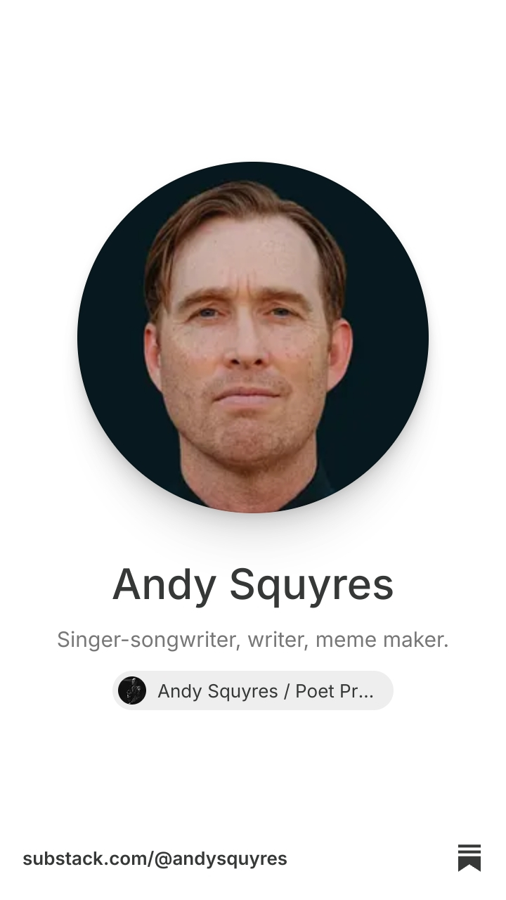 Andy Squyres | Substack