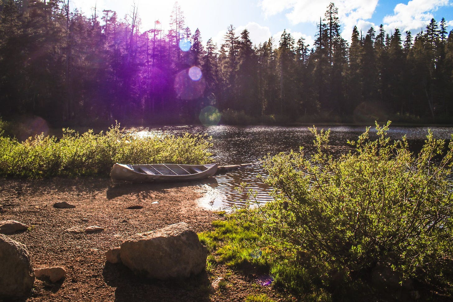 Photo of canoe neat water by Kendall Hoopes from Pexels