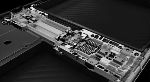 フレキシブルスクリーンMIMヒンジ