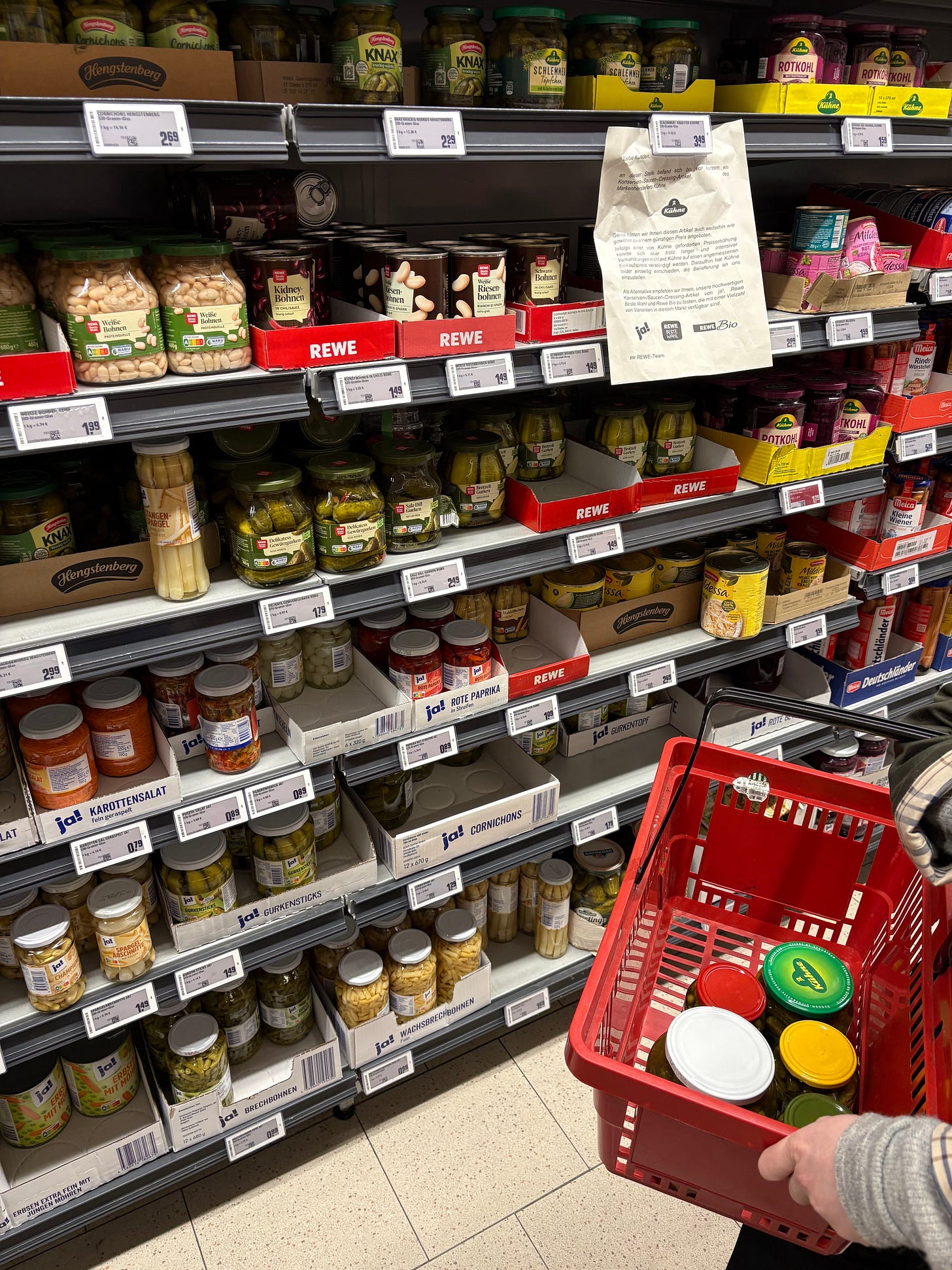 e.l.f.’s innovation team pickle shopping in Germany.