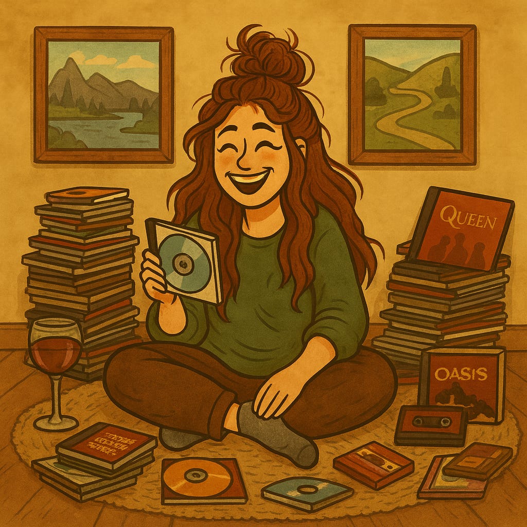 My Life in CDs (and Why Spotify Can Jog On) - by Angie