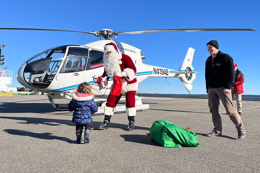Flying Santa Flying Santa