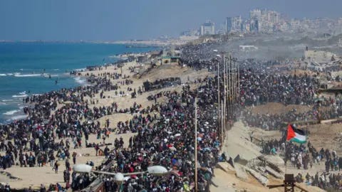 My home is no longer there': Palestinians return to north Gaza