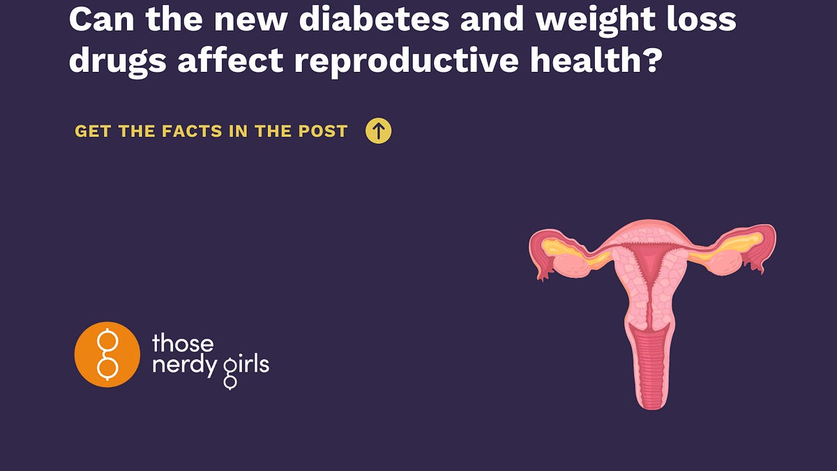 Can the new diabetes and weight loss drugs affect reproductive health? Can the new diabetes and weight loss drugs affect reproductive health?