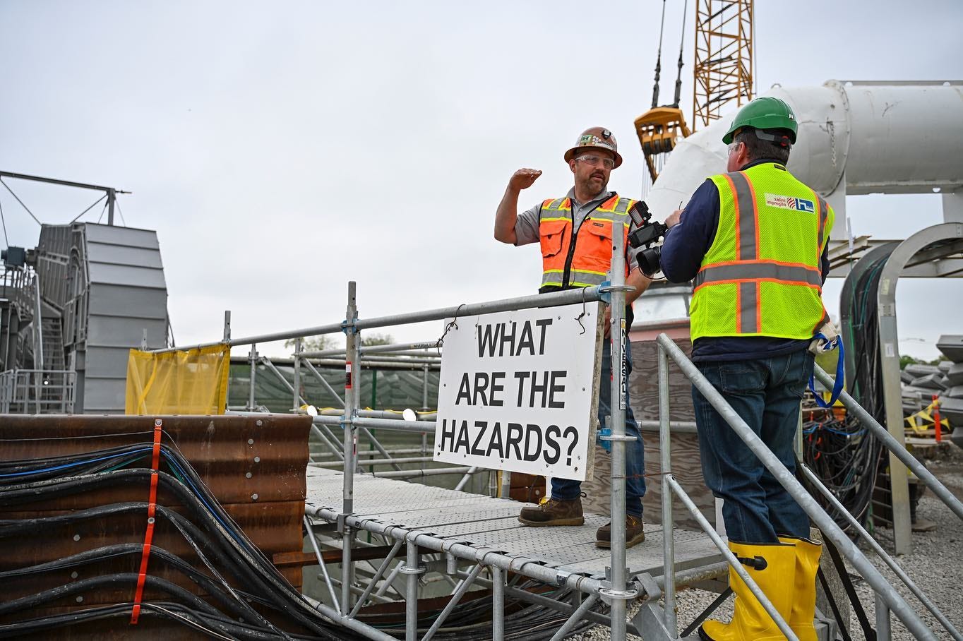May be an image of 2 people and text that says 'Û pnn WHAT ARE THE HAZARDS? RDS?'
