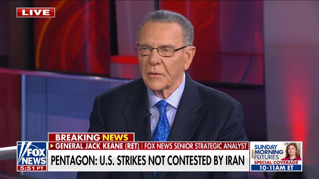 Gen. Keane: 'We are on the cusp of actually ending Iran's malign and aggressive behavior in the region' Gen. Keane: 'We are on the cusp of actually ending Iran's malign and aggressive behavior in the region'