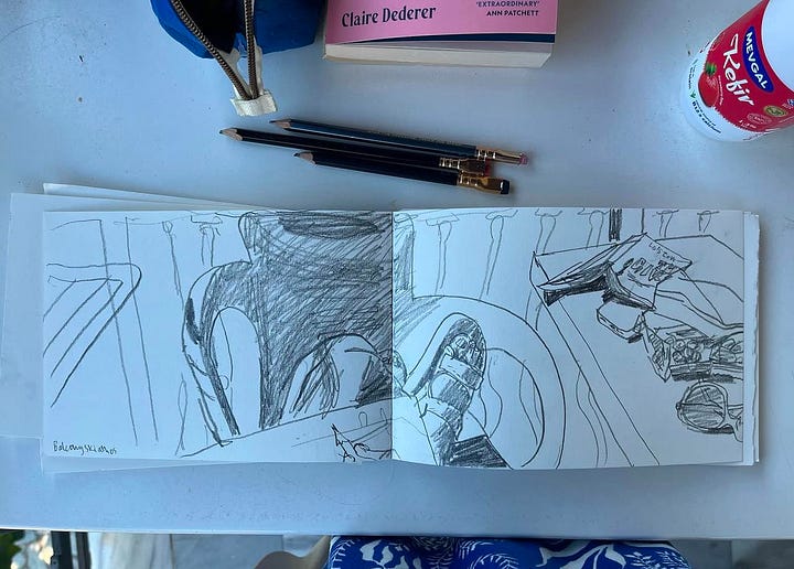 sketches of figures by Helen Stephens