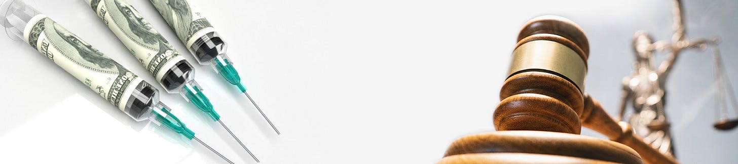 Gavel and money vaccines Gavel and money vaccines