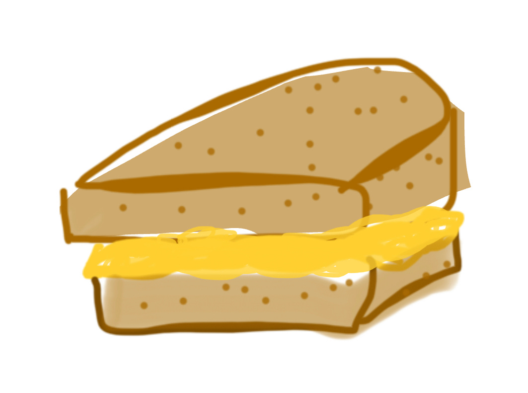 Cheese Toastie by Medgie James