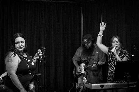 Lelani Lei and Melissa Williams / all photos by author