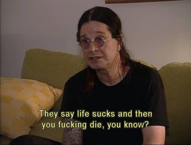 welcome to a historian's wonderland — Ozzy Osbourne is giving huge Snape  vibes with...