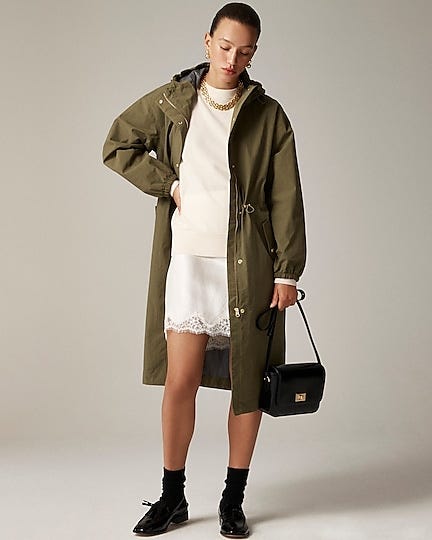 perfect raincoat for women