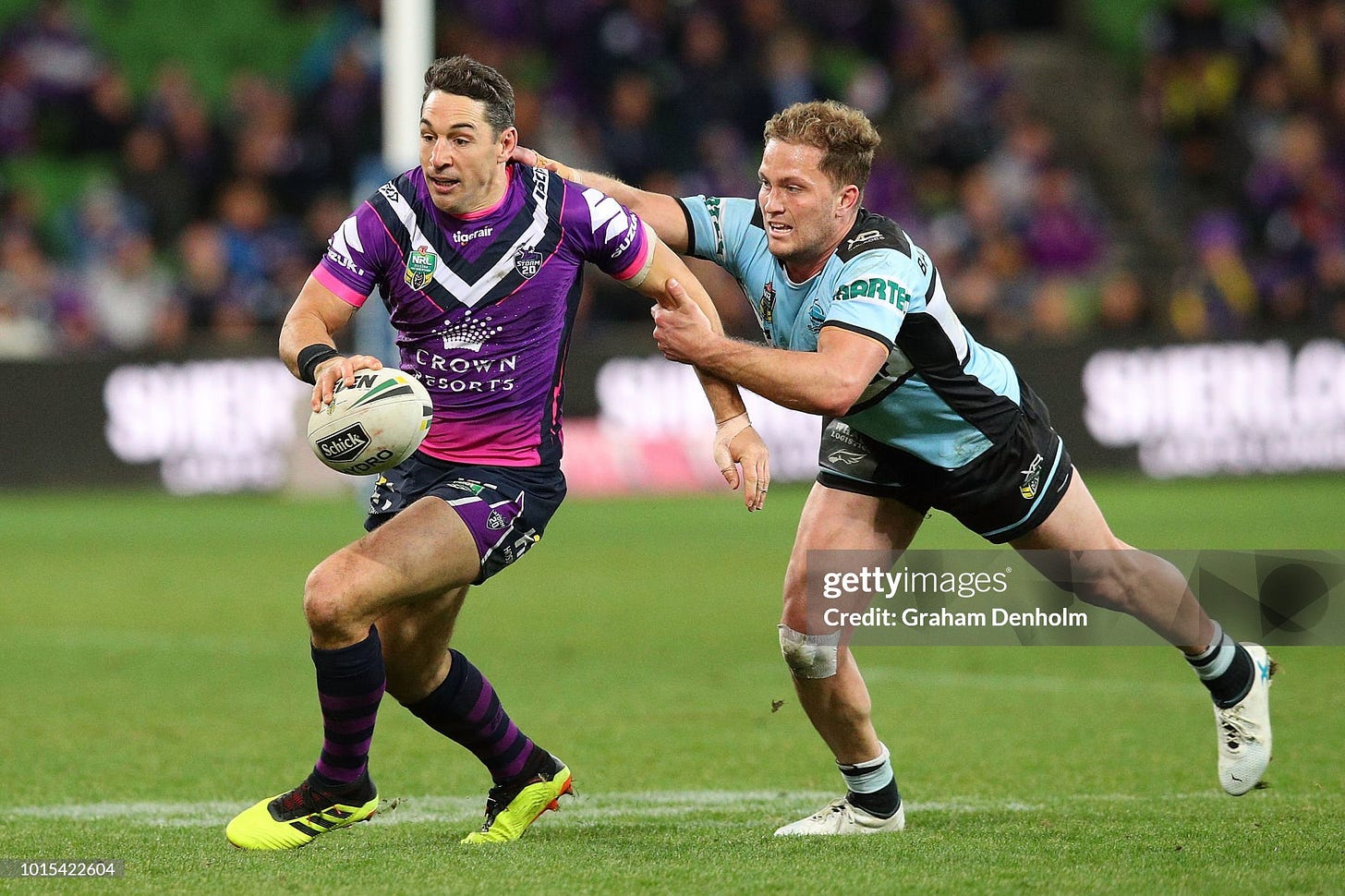 NRL Rd 22 - Storm v Sharks