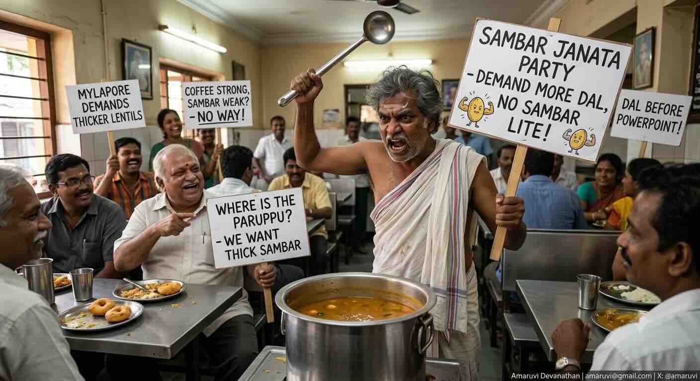 The Sambar Janata Party: A Mylapore Manifesto