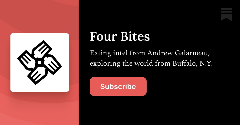 Four Bites | Andrew Galarneau | Substack