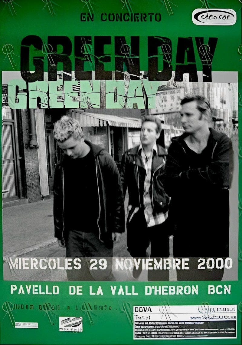 Concert Posters 2000-2002 | GreenDay.fm
