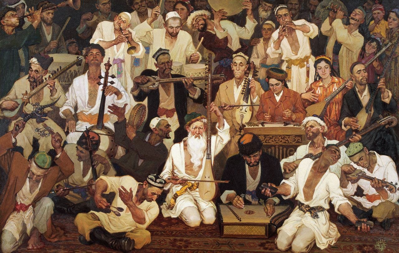 Dolan Blog: Most Popularized Uyghur Art in the World: Muqam (1984) by Ghazi  Ehmet