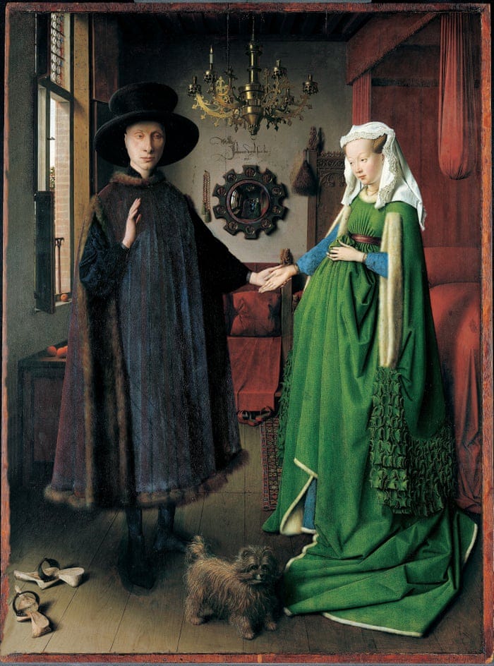 Hannah Gadsby: why I love the Arnolfini Portrait, one of art history's  greatest riddles | Comedy | The Guardian