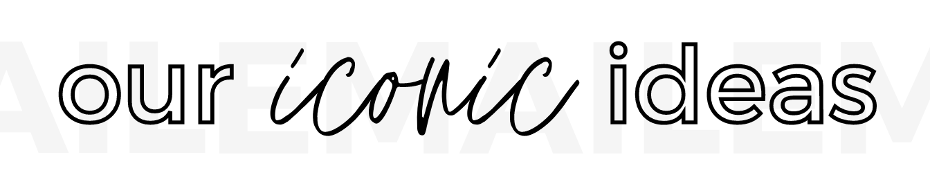 our iconic ideas old email banner