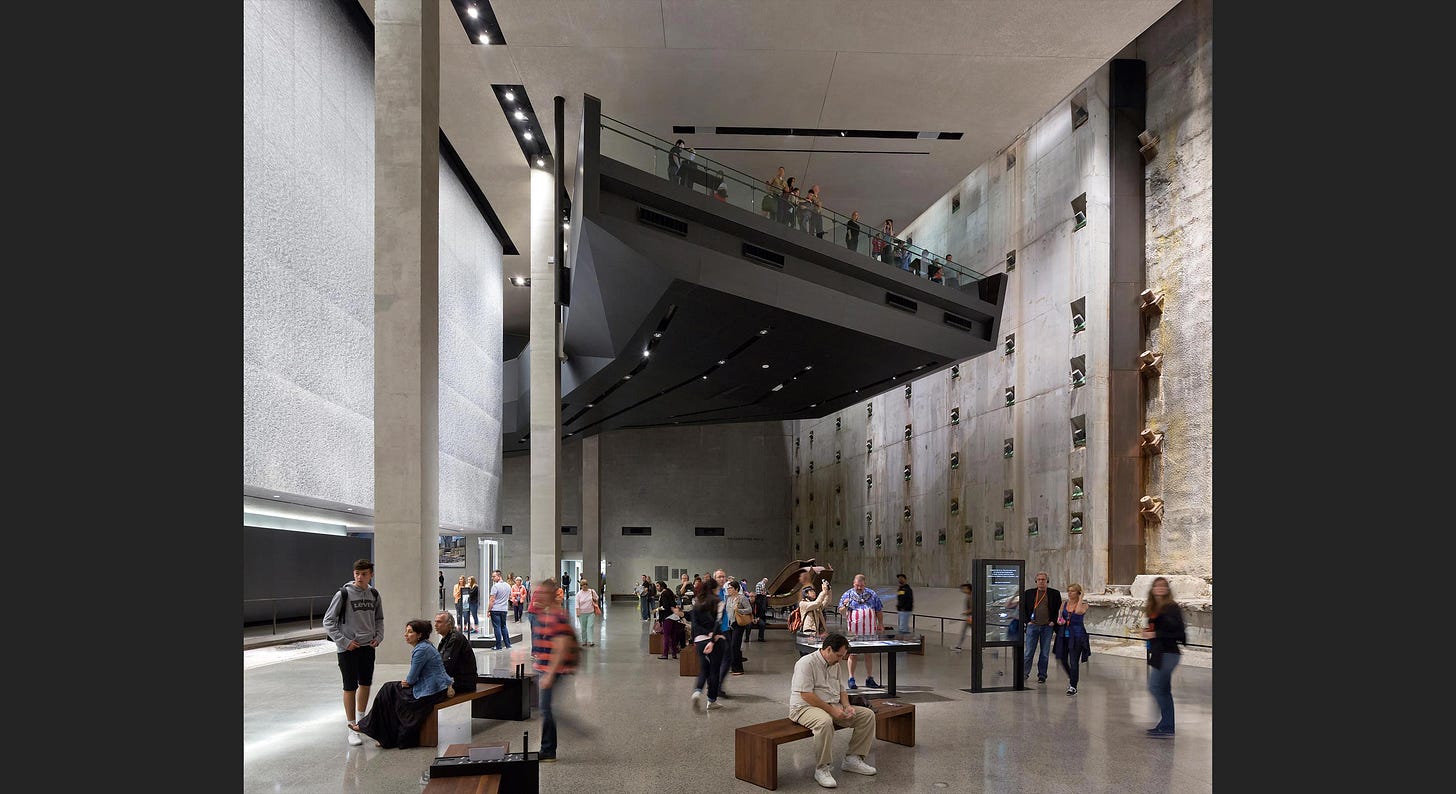 The National September 11 Memorial Museum at the World Trade Center -  FISHER MARANTZ STONE