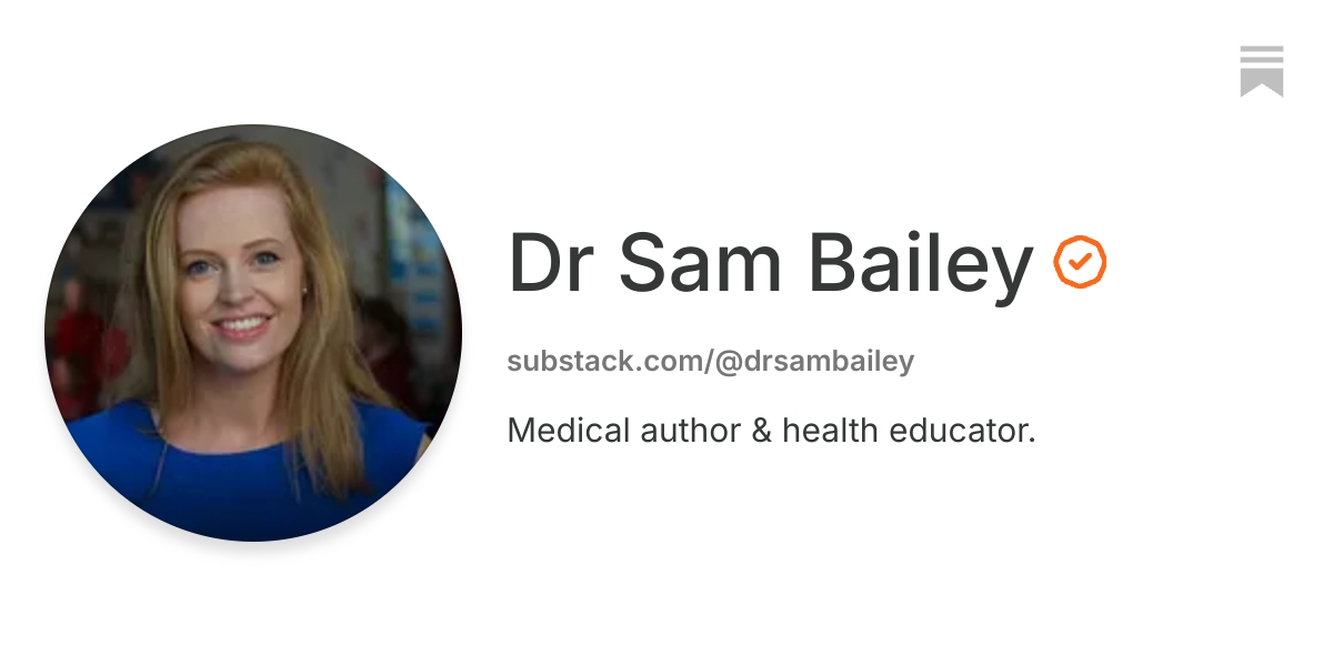 Dr Sam Bailey | Substack