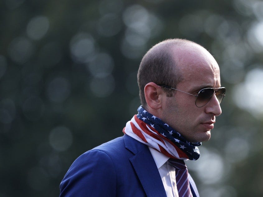 KUOW - White House Adviser Stephen Miller Tests Positive For The Coronavirus