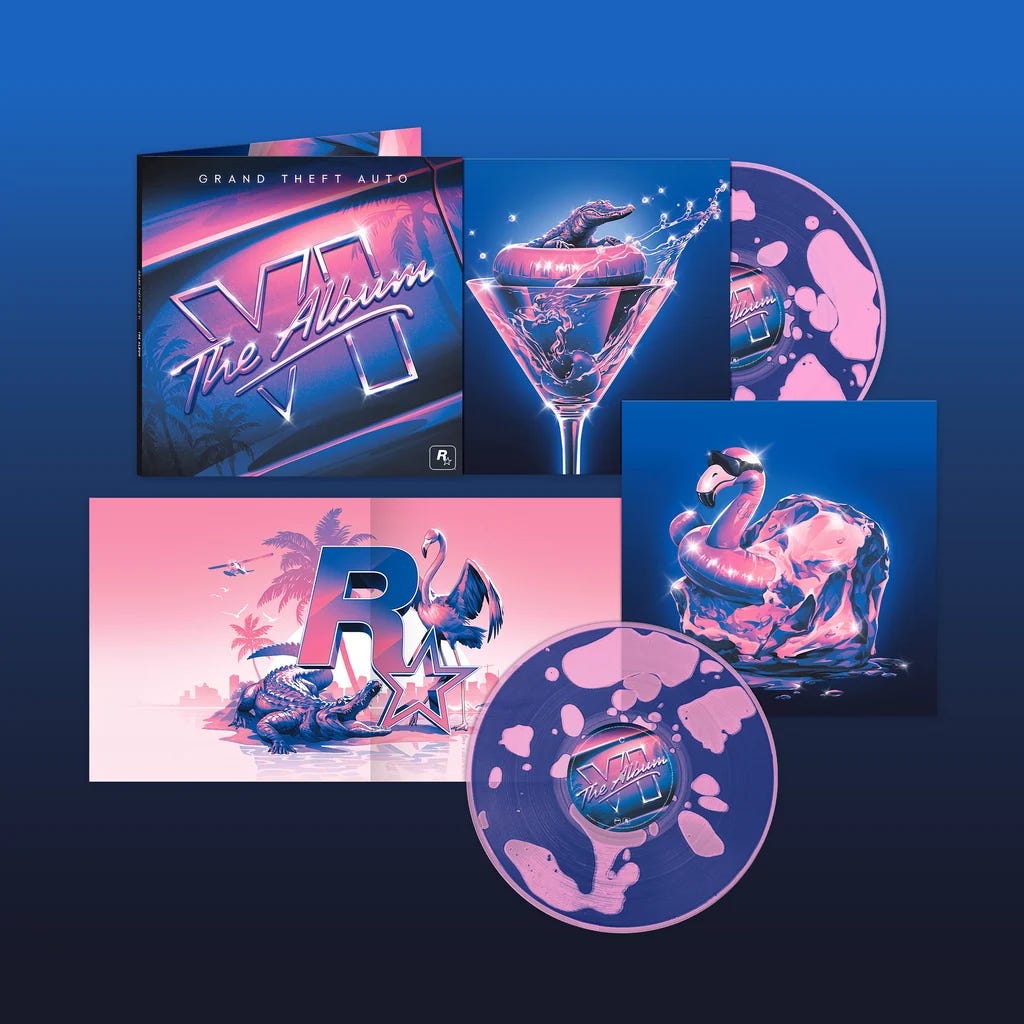 GTA 6 The Album limited edition vinyl