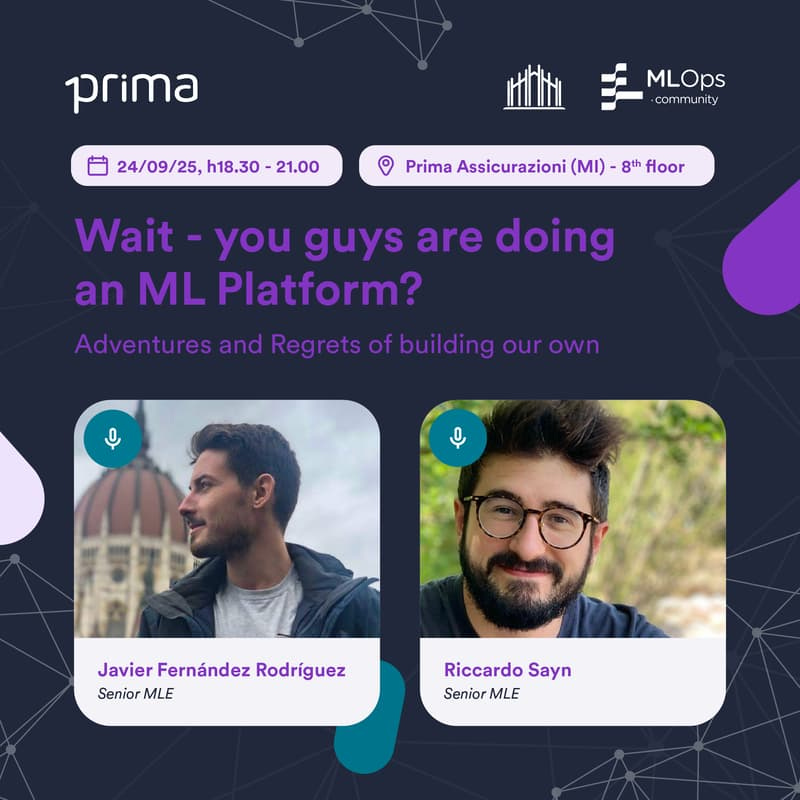 Immagine di copertina per MLOps Community Meetup - MiLanOps #3