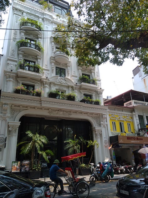 The image on the bottom right is the Hanoi Opera House