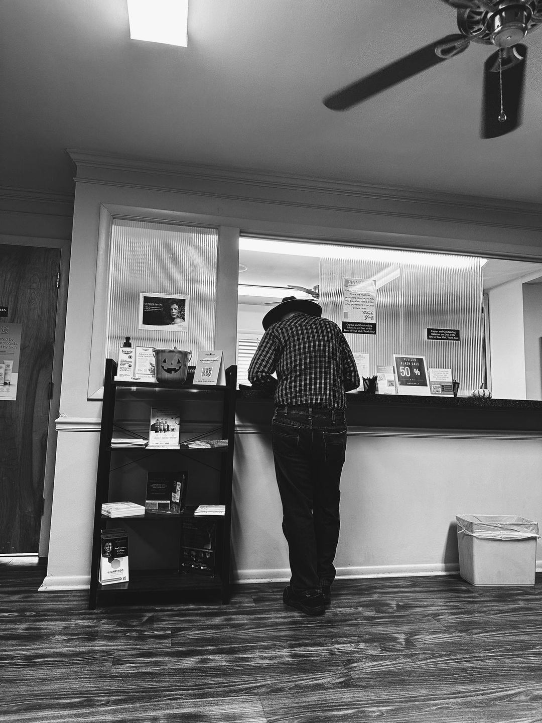 May be a black-and-white image of 1 person