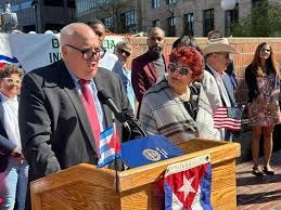 Alberto Vasallo,lll | Cuban Flag Raising Ceremony today on ... Alberto Vasallo,lll | Cuban Flag Raising Ceremony today on ...